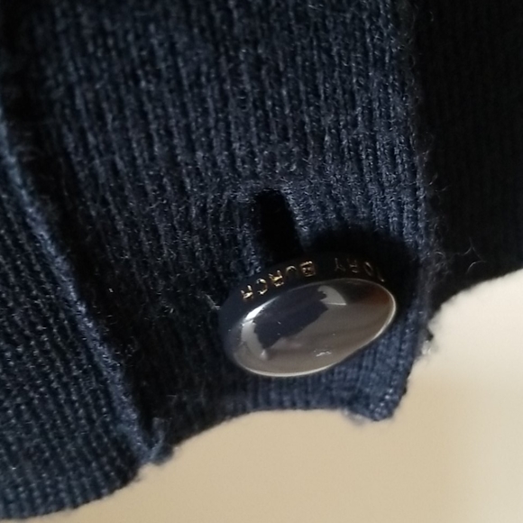 Tory Burch merino wool v neck cardigan NWOT - Picture 3 of 5